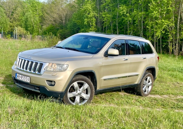 Jeep Grand Cherokee cena 65000 przebieg: 206000, rok produkcji 2011 z Nidzica małe 379